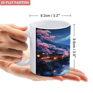 Tazza da Caffè Classica da 11oz con Manico Ergonomico e Citazione Motivazionale Personalizzata per Aziende - Product Image 3