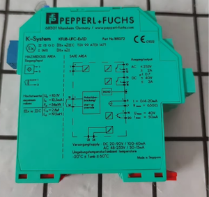 새롭고 독창적인 <span class=keywords><strong>P</strong></span> + F 1 채널 절연 배리어 24 V DC 공급 장치 (파워 레일) KFU8-UFC-EX1.D - Product Image 1