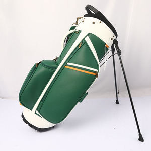 Bolsa de Golf Personalizada de Piel Sintética, Impermeable, Ligera y Duradera, con 5 Compartimentos Superiores, Correas Dobles y Múltiples Bolsillos - Product Image 3
