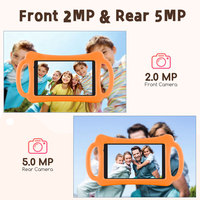 Tablette PC pour enfants Study Kids, Android 17, 3+32 Go, écran capacitif, Allwinner 8 pouces, WiFi 5G, batterie longue durée 4000 mAh, antichoc, idéale pour les voyages