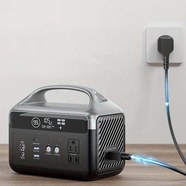 Wholesale 444Wh Miniature Home Camping Emergency Power Supply 500W Portable Power Station