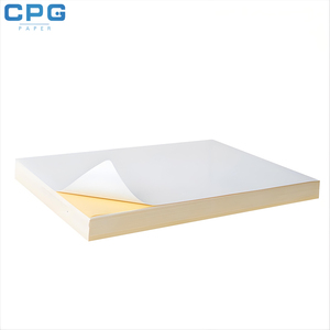 Papel Adhesivo Mate Imprimible en Rollo Jumbo, Suministro Directo de Fábrica, Material de 80 g/m², Papel para Etiquetas Autoadhesivas - Product Image 5