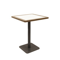 Ensemble de meubles de restaurant, de café et de salon de thé en cuir, en marbre, en forme de demi-cercle incurvé, avec table et chaises