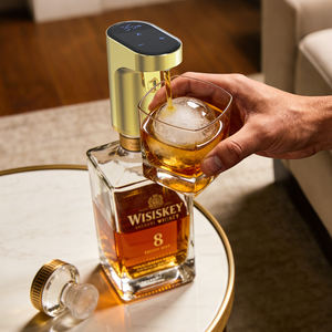 Instant Aerating Set Pourer Wine Dispenser <b>for</b> Measurer Electronic Party Lighted <b>Beer</b> Glass Drink Vacuum <b>Pump</b> Wine Dispenser - Product Image 1