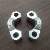 2024 adaptateurs hydrauliques en acier au carbone à bride de haute qualité SAE pinces à bride fendue raccord de tuyau connecteurs hydrauliques