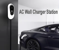 Chargeur EV Feyree 7 kW Type 2 Wallbox 32A 220V Monophasé Intelligent pour la Maison avec Application Wifi OCPP CE TUV UKCA RoHS IEC 61851 EN 61851