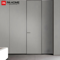 Pintu Kayu Interior Rumah Tersembunyi Kustom PA Invisible Door