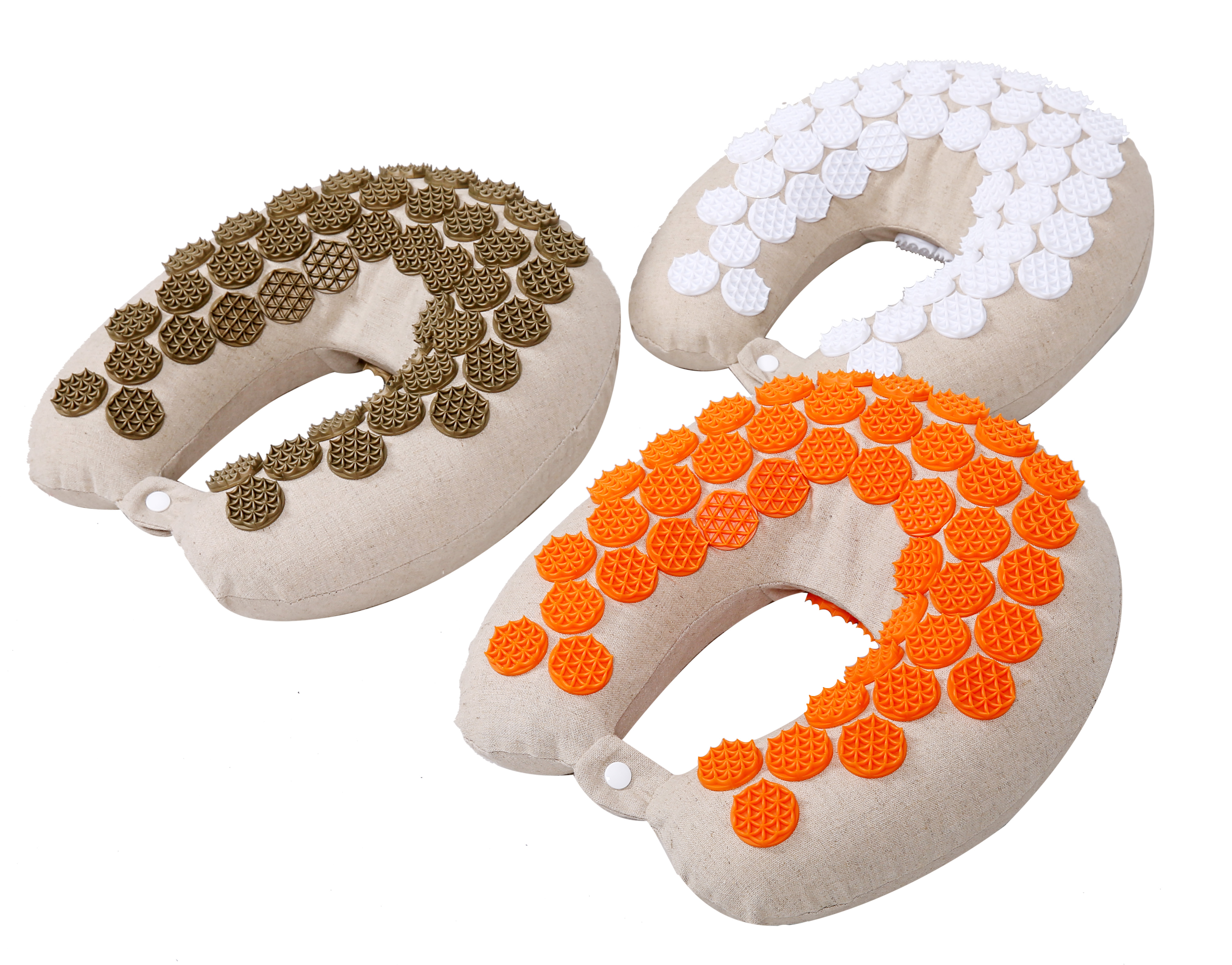 Лидер продаж, коврик для массажа спины, набор подушек для облегчения боли в шее, подушка для массажа шиацу, коврик для фитнеса