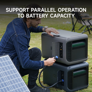 Kit de Generador Solar Todo en Uno Allpowers R3500, Controlador Solar MPPT, Onda Sinusoidal Pura, Batería Externa de 3168WH para - Product Image 3