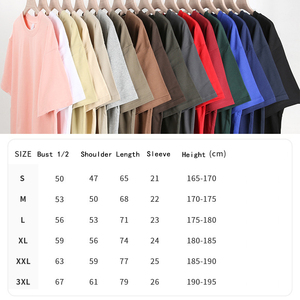 T-shirt Homme Oversize à Épaules Tombantes MT2539 de Haute Qualité, 3XL, 18 Couleurs, Coton Lourd 280 GSM, 100% Coton - Product Image 5
