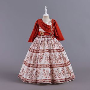 Abito da cerimonia da ragazza frac da sposa per festa di <span class=keywords><strong>compleanno</strong></span> ragazza abito da principessa elegante abito da sera - Product Image 3