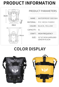 Borsa impermeabile resistente in PVC, - Product Image 3