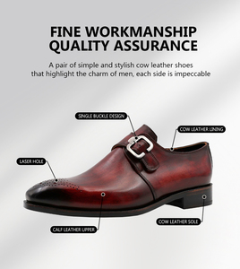 Chaussures habillées en cuir pleine fleur Goodyear <span class=keywords><strong>pour</strong></span> hommes, fabriquées à la main, chaussures habillées <span class=keywords><strong>bleu</strong></span> <span class=keywords><strong>marine</strong></span> <span class=keywords><strong>pour</strong></span> hommes, chaussures de soirée, cuir véritable, chaussures de luxe <span class=keywords><strong>pour</strong></span> hommes - Product Image 3