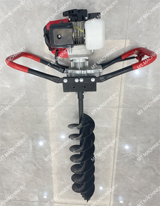 Perforadora de Hoyos de 2 Tiempos, Taladro de Tierra a Gasolina, Máquina Agrícola para Perforar Hoyos - Product Image 3