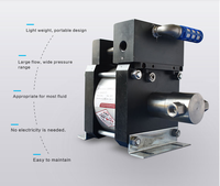 2023 meilleure vente Portable haute pression pompe à piston OEM personnalisable électrique sans air liquide Booster pneumatique puissance