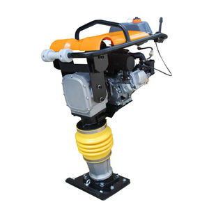 RM80 Dual Spring Gasoline Tamping <b>Rammer</b> for Road Construction with Core Motor and Engine Components - Product Image 1