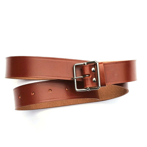 Cinturón de Cuero Genuino para Hombre con Hebilla de Aguja, 125 cm, Accesorio para Disfraz de la Guerra Civil - Product Image 3