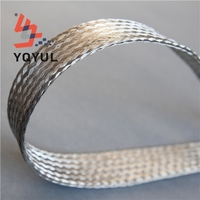 Fil plat tressé en cuivre étamé fourni par l'usine YQYUL : Haute conductivité pour les configurations électriques