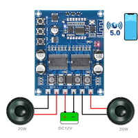 Audio Bluetooth module YDA138-E dual-core HIFI Bluetooth 5.0 carte amplificateur de puissance numérique