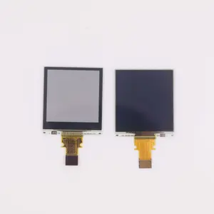 SPI 1.28 인치 1.28*1.28 lcd 스마트 시계 1.3 "TFT LCD 작은 사각형 흑백 화면