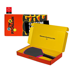 カスタムロゴローカルUVホイルスタンピングピクルスボール/バドミントン/テニスラケットスポーツ包装送料飛行機ボックス卸売 - Product Image 1