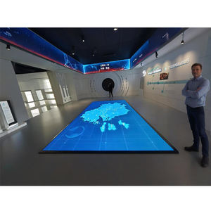 3D Floor Tile Screen LED Interactive Sensing Electronic Screen Corridor Channel Dynamic Floor <strong>Display</strong> Screen - Product Image 2