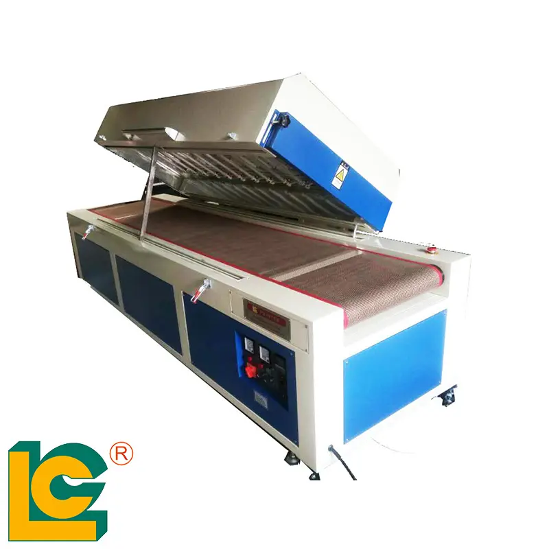 LC Brand IR drying tunnel for t shirt conveyor drying tunnel tunnel dryer for gravure printing