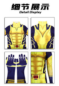 Disfraz <span class=keywords><strong>de</strong></span> Superhéroe para Halloween Ropa <span class=keywords><strong>de</strong></span> Cosplay para Adultos Traje <span class=keywords><strong>de</strong></span> Película y Televisión <span class=keywords><strong>de</strong></span> Tela <span class=keywords><strong>de</strong></span> Seda <span class=keywords><strong>de</strong></span> Leche Disfraz <span class=keywords><strong>de</strong></span> <span class=keywords><strong>Wolverine</strong></span> - Product Image 4