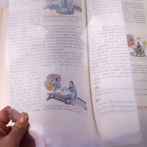 للبيع بالجملة عدسة فرينل 3X A4 تكبير ورقة بلاستيكية مكبر صفحة كاملة للقراءة - Product Image 5