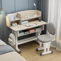 Ensemble de chaise et de bureau d'étude pour enfants inspiré des princesses, table d'apprentissage pour la maison et l'école