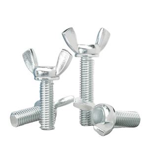 Tornillo de mariposa de acero M4M5M6M8M10/tornillo de mano de garra de lingote de hierro galvanizado - Product Image 5