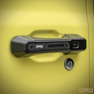 OMU copertura della maniglia della porta in alluminio per Jeep Wrangler JL 2 porte senza chiave porta porta maniglia accessori - Product Image 1