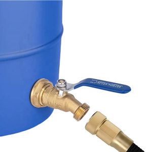 Robinet à bille en <span class=keywords><strong>laiton</strong></span> pour système <span class=keywords><strong>d</strong></span>'irrigation goutte à goutte, <span class=keywords><strong>raccord</strong></span> <span class=keywords><strong>d</strong></span>'entrée NPT mâle 3/4 pouces avec sortie de <span class=keywords><strong>tuyau</strong></span> <span class=keywords><strong>d</strong></span>'eau GHT mâle 3/4 pouces, robinet en <span class=keywords><strong>laiton</strong></span> lourd - Product Image 3