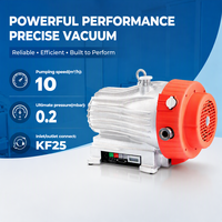 Pompe à vortex sans huile SPH10, débit de pompage 10 m³/h, pression ultime 0,02 mbar, OEM personnalisable, industrielle, portable, haute pression sous vide