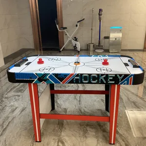 Einzelhandel Bunte Malerei Air Hockey Spieltisch Power Eishockey Tisch