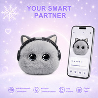 Jouet en peluche IA personnalisé ODM/OEM, robot interactif parlant, animal en peluche, robot IA intelligent, compagnon chatbot, pendentif IA pour animaux de compagnie