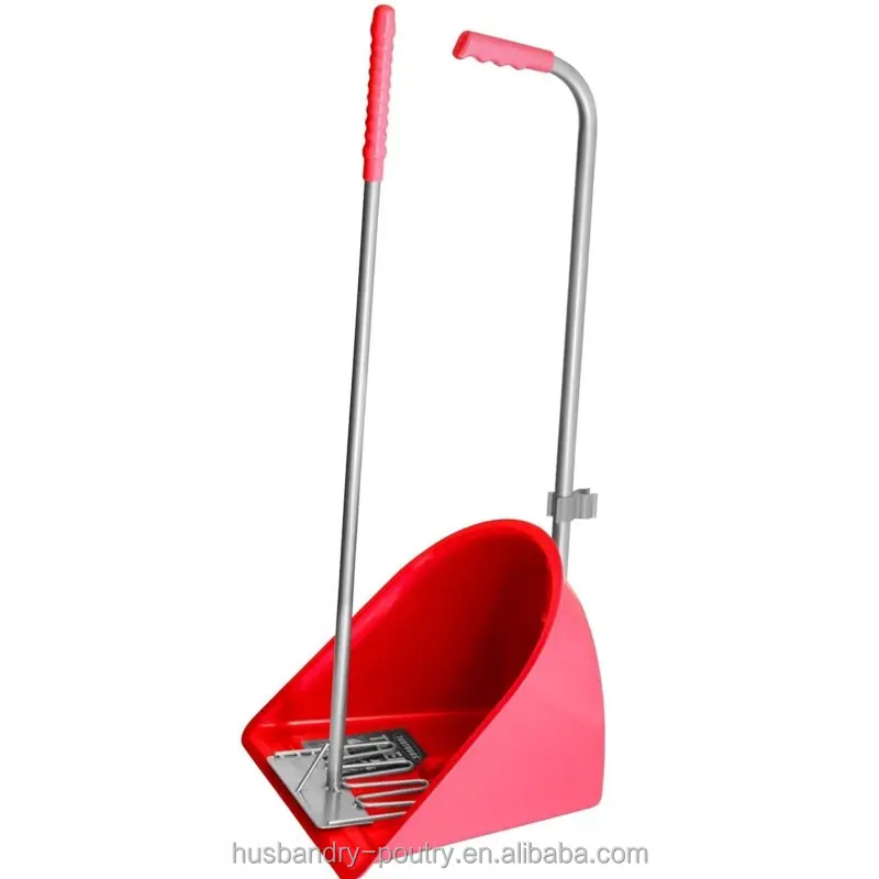 Equestrian manure scoop and rake for horse