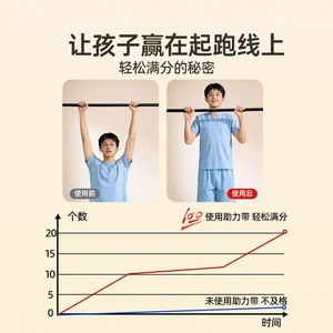 Bande d'entraînement élastique Ouvanda Pull Up Assist Band, résistance moyenne, pour exercices de fitness et entraînement de force - Product Image 4