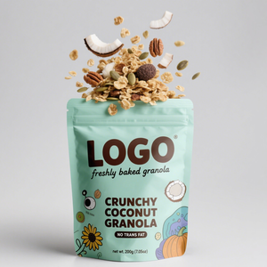 ถุงพลาสติกบรรจุกาแฟคั่วบดน๊อตแบบตั้งพิมพ์ได้ถุงพลาสติก3.5ไมลาร์บรรจุอาหารได้ตามต้องการ - Product Image 5