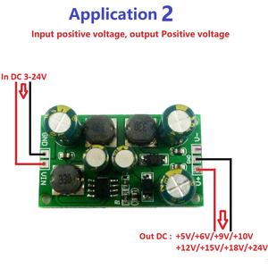 DD1912PA Eletechsup Multifunction DC-DC Converter Up/Down Dual Voltage Regulator Module Input 3-24V Output 5V/6V/9V/10V <b>10W</b> B130 - Product Image 2
