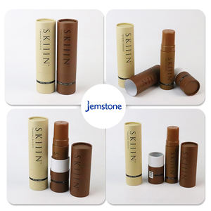 Tubo de papel artesanal con logotipo personalizado respetuoso con el medio ambiente, cilindro de embalaje, tubo de papel de cartón - Product Image 6