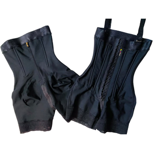 Body sculptant <span class=keywords><strong>pour</strong></span> <span class=keywords><strong>femme</strong></span> à boucle frontale, effet sablier, avec baleines, fermeture éclair à l'entrejambe, contrôle du ventre, buste ouvert - Product Image 1