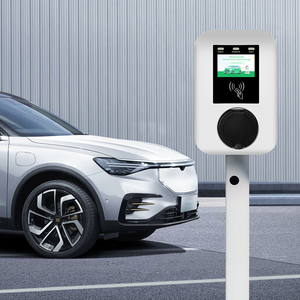 Nouvelle station de recharge murale intelligente monophasée pour véhicules électriques, compatible carte RFID / Wi-Fi, chargeur de voiture IP65 - Product Image 1