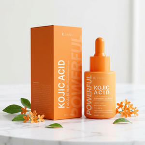 Suero Facial con Ácido Kójico, Vitamina C, Cúrcuma, Ácido Hialurónico y Glicerina, <span class=keywords><strong>Corrector</strong></span> de Manchas Oscuras, Iluminador y Antienvejecimiento - Product Image 1