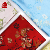 Tissu Jacquard Écologique Occultant Double Face pour Vêtements Hommes et Filles, Brocart Damassé Occultant