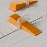 En gros plastique réutilisable Ventes directes d'usine Tlie nivellement Precise Wedge 1.5 Pince de nivellement de carrelage Système de nivellement