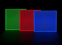 Panneau LED en acrylique sans cadre pour comptoir en pierre, étagères de présentation, projets de rétroéclairage, taille personnalisée facile à installer Edge-Lit LGP