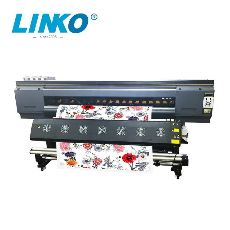 LINKO Sublimation Textile Printing Machine Wide Format Printer 260 Sp.m/hour for Heat Transfer Paper 2.1m Inkjet Printers