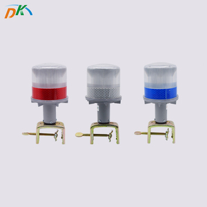 Deke DK LED cẩu tháp an toàn cảnh báo đèn hiệu nhấp nháy năng lượng mặt trời ánh sáng Nhà cung cấp - Product Image 2