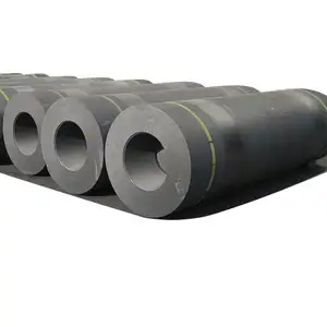 Giấy Chứng Nhận ISO Dia 600 Mm UHP Graphite Electrode Với Núm Vú